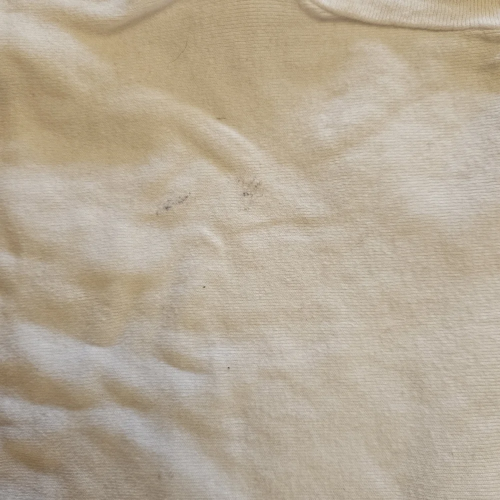 White Baby Cotton Onsie Size 6-9 Month Shirt Craft Tye Die Art Luvable Friends